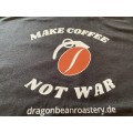 T-shirt Make-coffee-not-war XXL